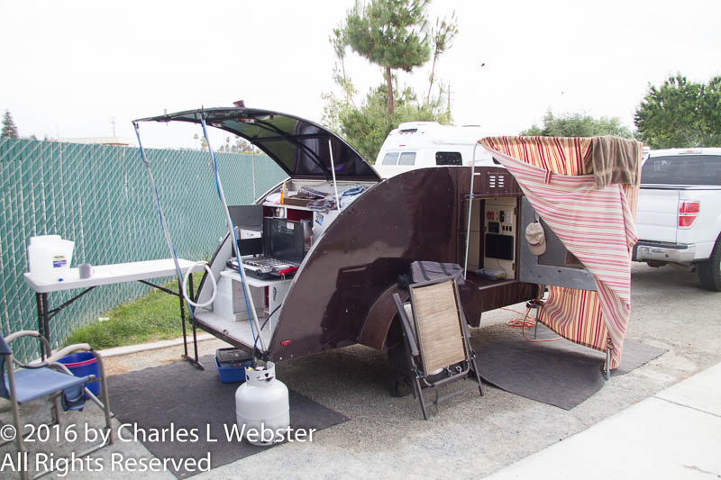 Campsite at Bakersfield River RV Campground - Bakersfield CA